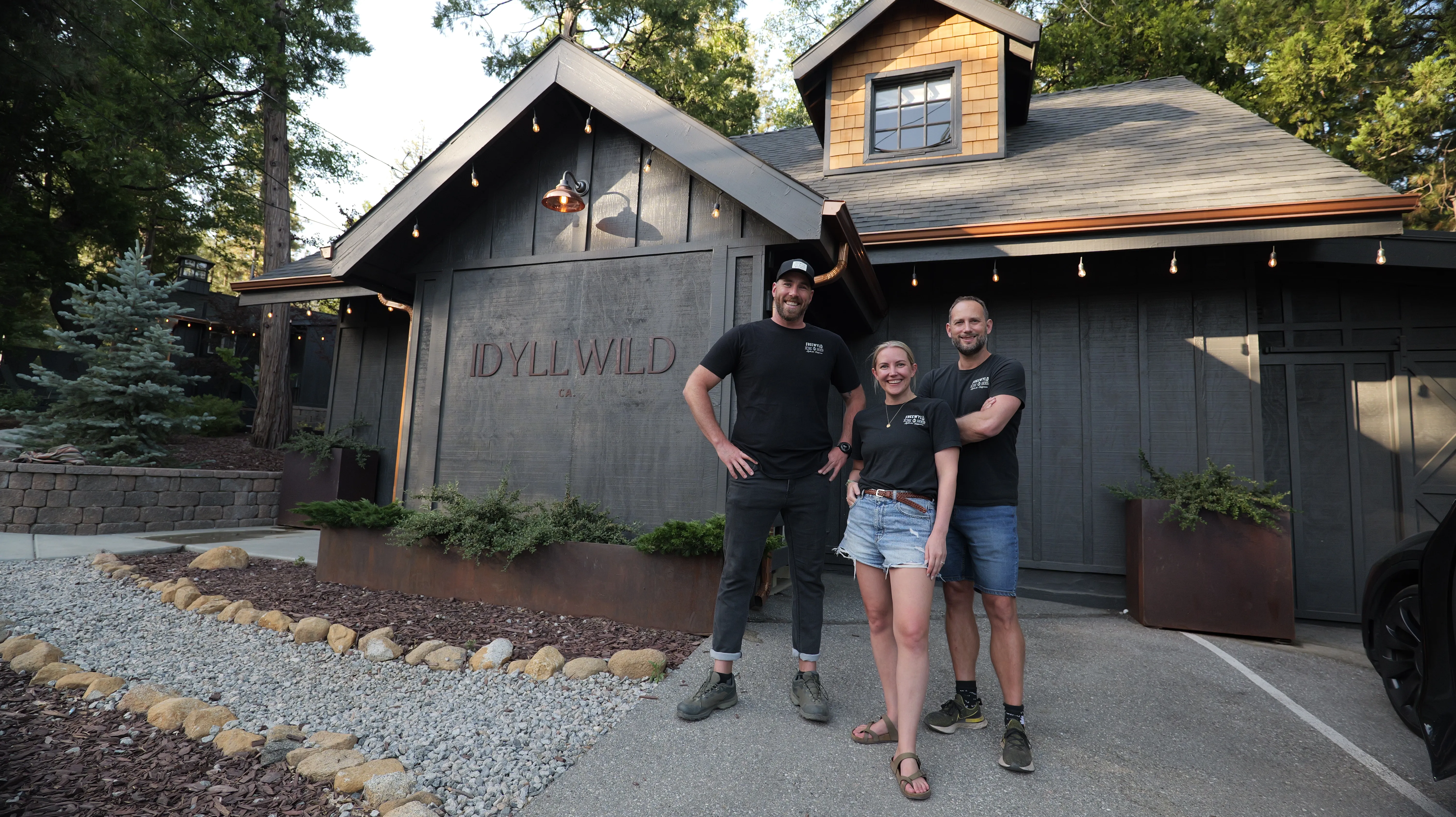 The Freewyld team at Idyll Wild